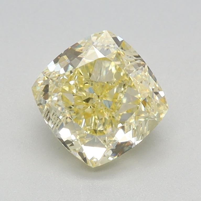 1.16 Ct. Fancy Yellow Cushion Lab Grown Diamond