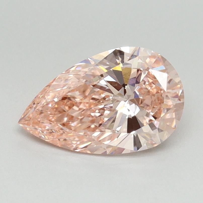 1.03 Ct. Fancy Vivid Pink Pear Lab Grown Diamond