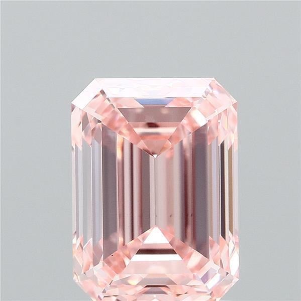 2.00 Ct. Fancy Intense Pink Emerald Lab Grown Diamond