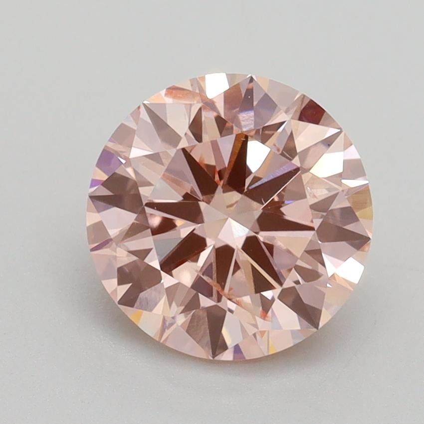 2.00 Ct. Fancy Intense Pink Round Lab Grown Diamond
