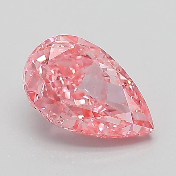 1.04 Ct. Fancy Vivid Pink Pear Lab Grown Diamond