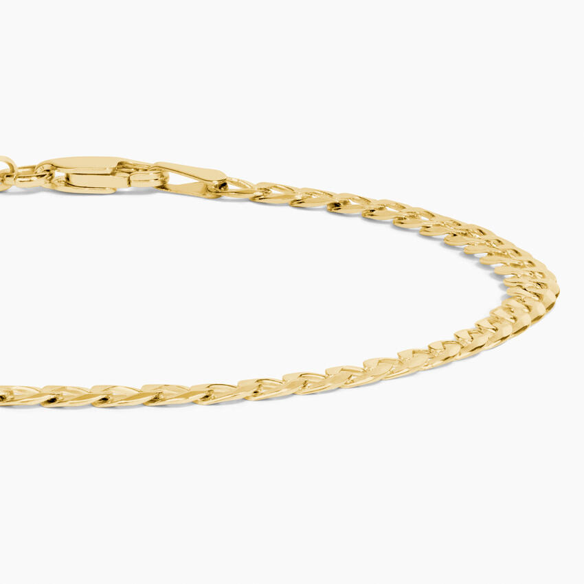 Blake 7.5 in. Curb Chain Bracelet (3mm)