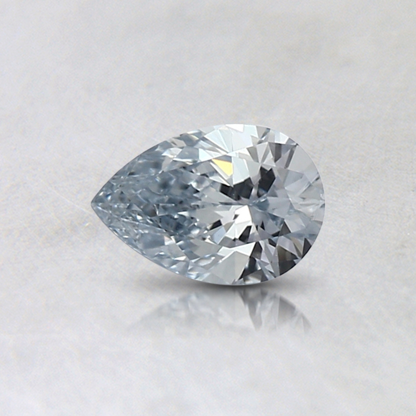 0.30 Ct. Light Blue Pear Lab Grown Diamond