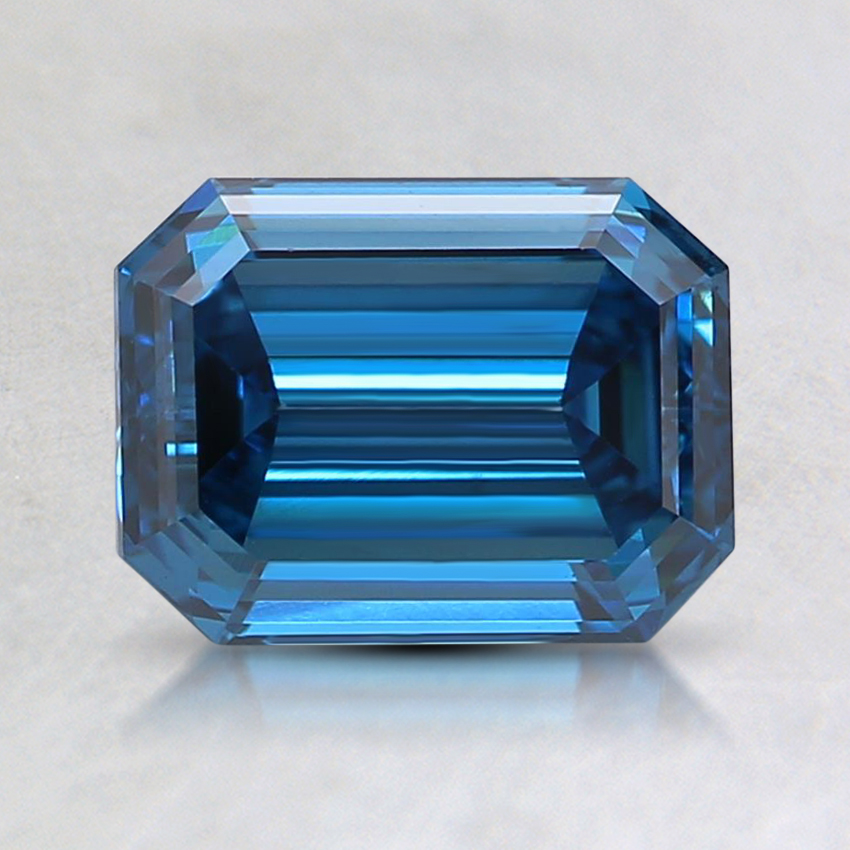 1.32 Ct. Fancy Deep Blue Emerald Lab Created Diamond | DLC1.32ECFDBVS2_1