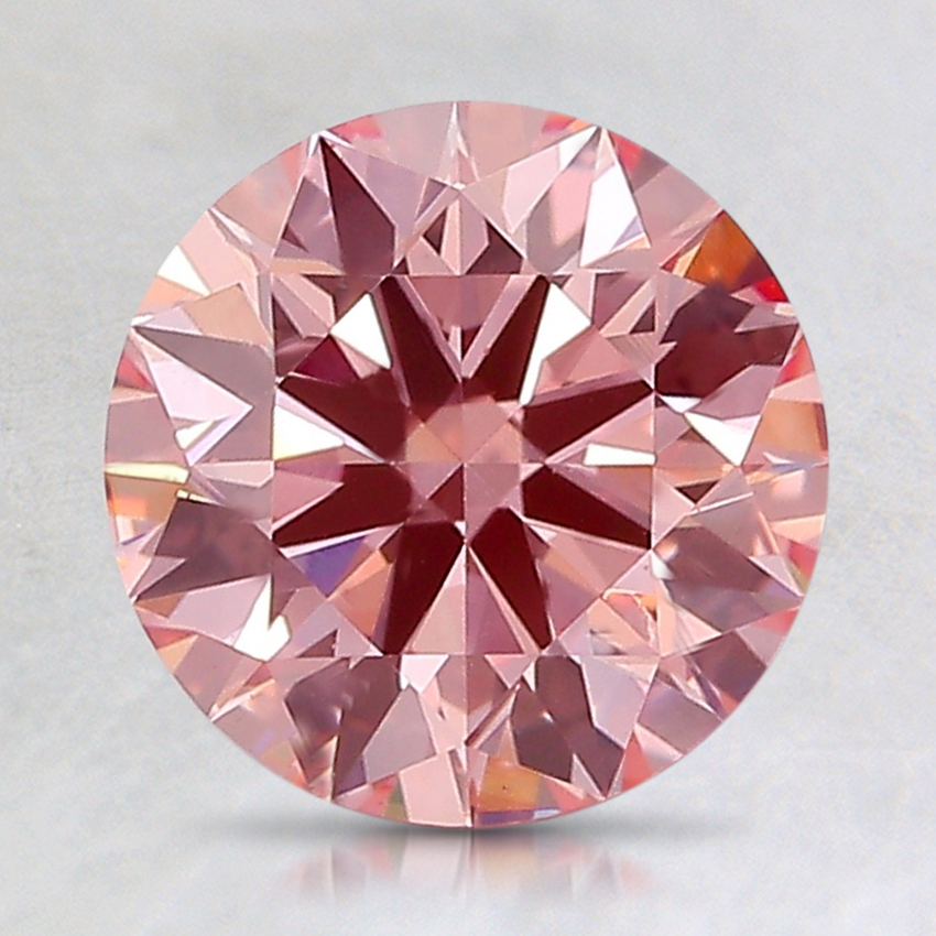 1.70 Ct. Fancy Pink Round Lab Created Diamond