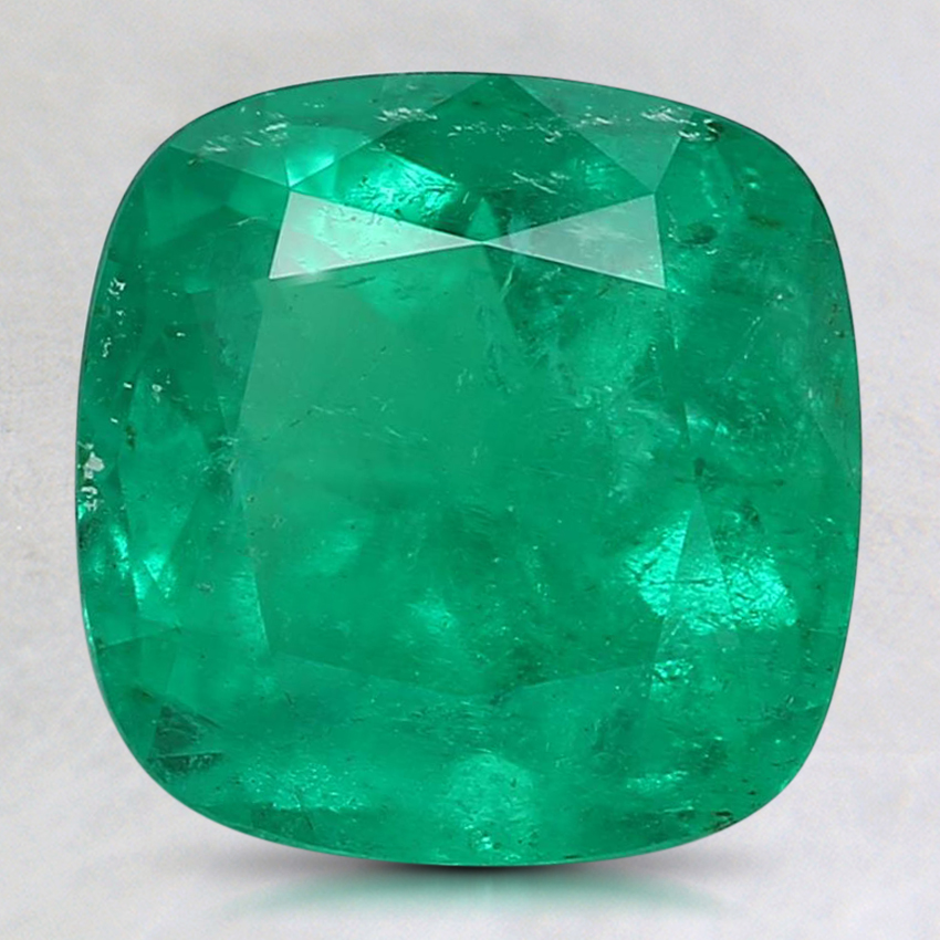 8.6mm Premium Cushion Emerald