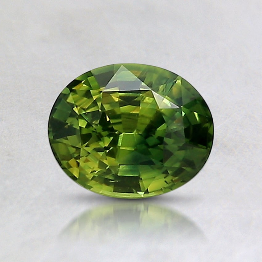 6.4x5.2mm Bi-Color Oval Sapphire