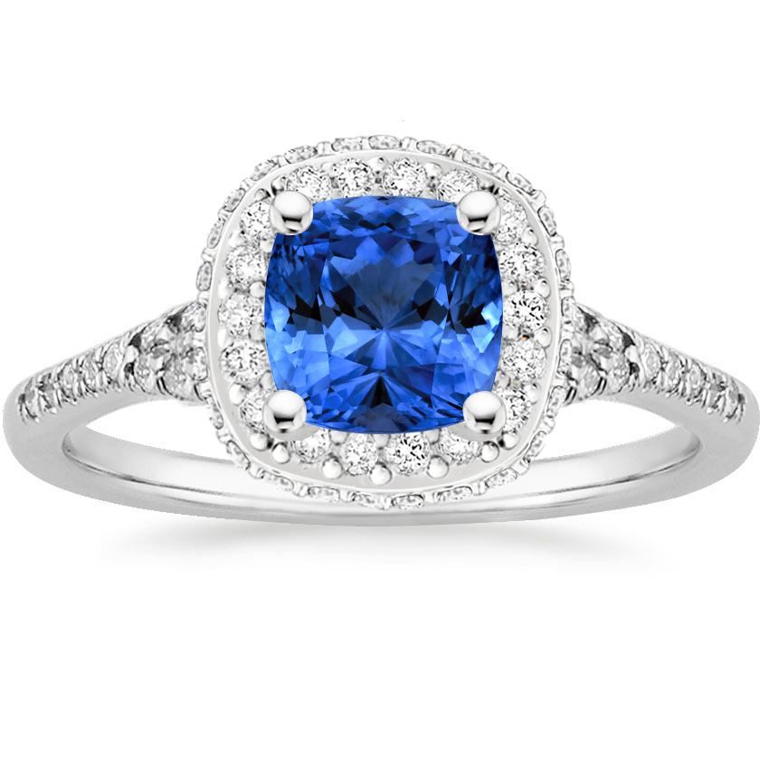 Sapphire Circa Diamond Ring (1/2 ct. tw.) in Platinum
