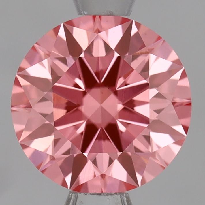 1.05 Ct. Fancy Vivid Pink Round Lab Grown Diamond
