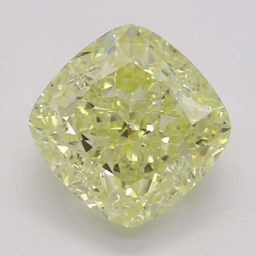 1.02 Ct. Fancy Yellow Cushion Diamond