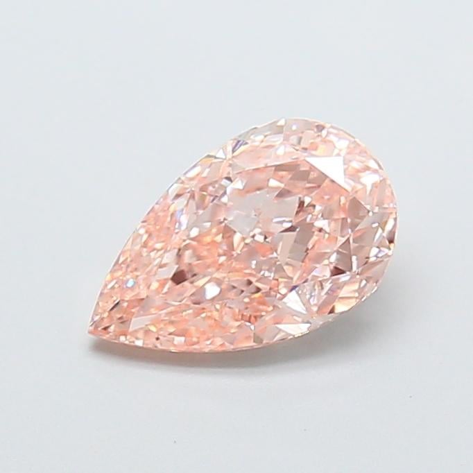 1.84 Ct. Fancy Intense Pink Pear Lab Grown Diamond