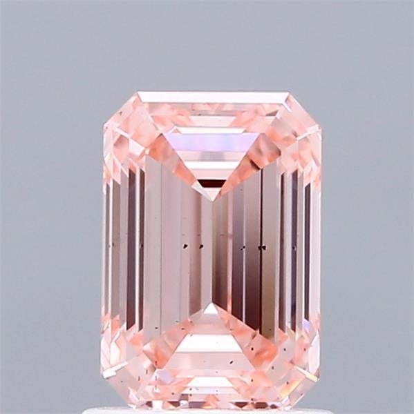 1.38 Ct. Fancy Intense Pink Emerald Lab Grown Diamond