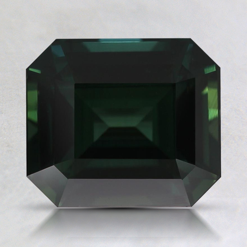 8.1x7mm Unheated Teal Emerald Sapphire