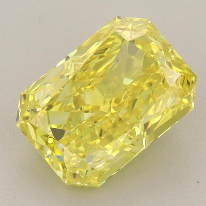 1.71 Ct. Fancy Vivid  Yellow Radiant Lab Grown Diamond