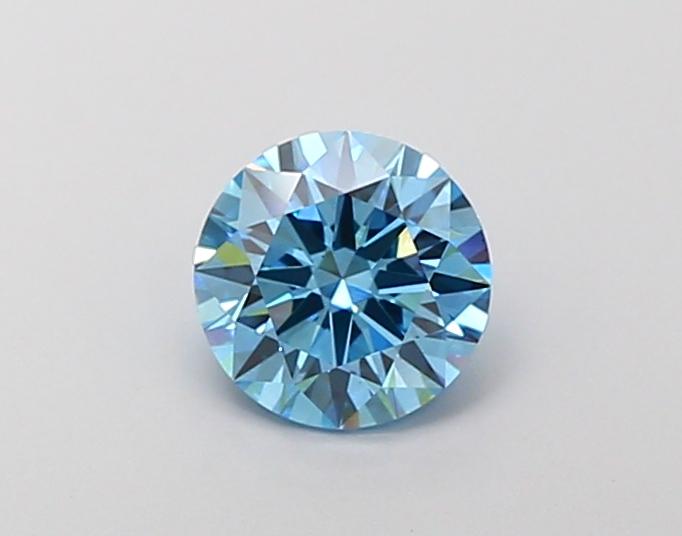 1.17 Ct. Fancy Vivid Blue Round Lab Grown Diamond