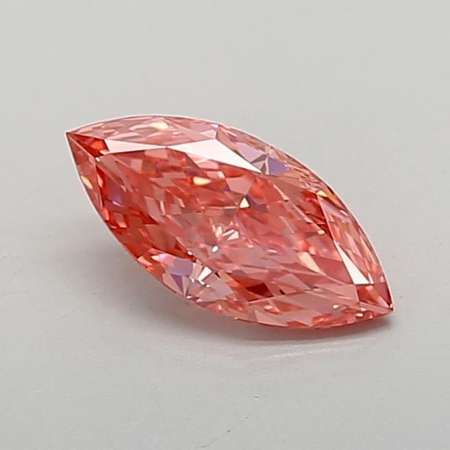 0.95 Ct. Fancy Vivid  Pink Marquise Lab Grown Diamond