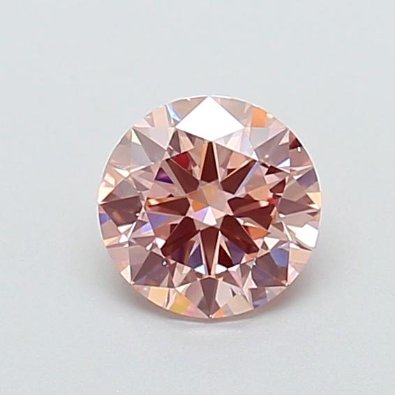 1.00 Ct. Fancy Intense Pink Round Lab Grown Diamond