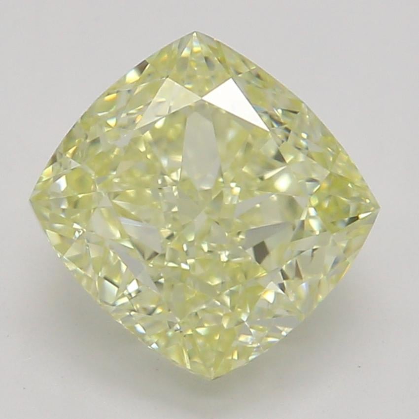 1.30 Ct. Fancy Light Yellow Cushion Diamond