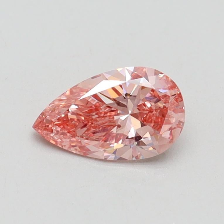 0.50 Ct. Fancy Intense Pink Pear Lab Grown Diamond