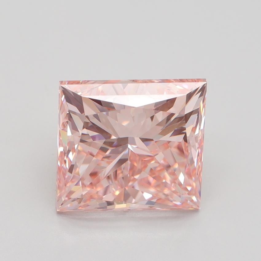 5.00 Ct. Fancy Intense Pink Princess Lab Grown Diamond