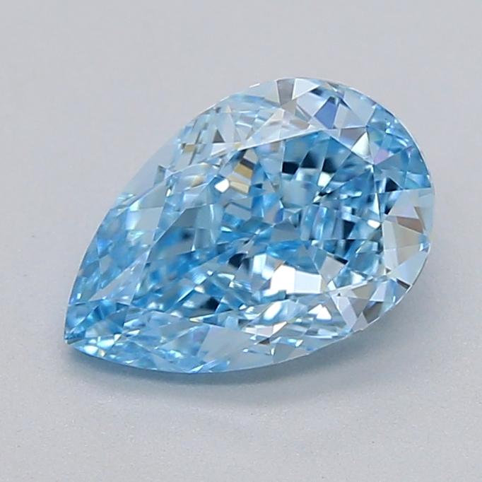 1.00 Ct. Fancy Blue Pear Lab Grown Diamond