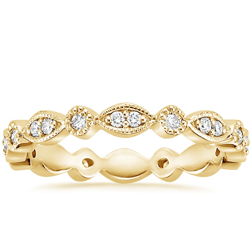 Luxe Tiara Eternity Diamond Ring (1/2 ct. tw.) in 18K Yellow Gold