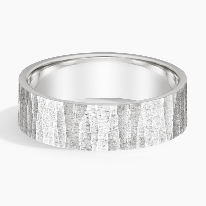 Modern Matte Men's Ring, Aspen