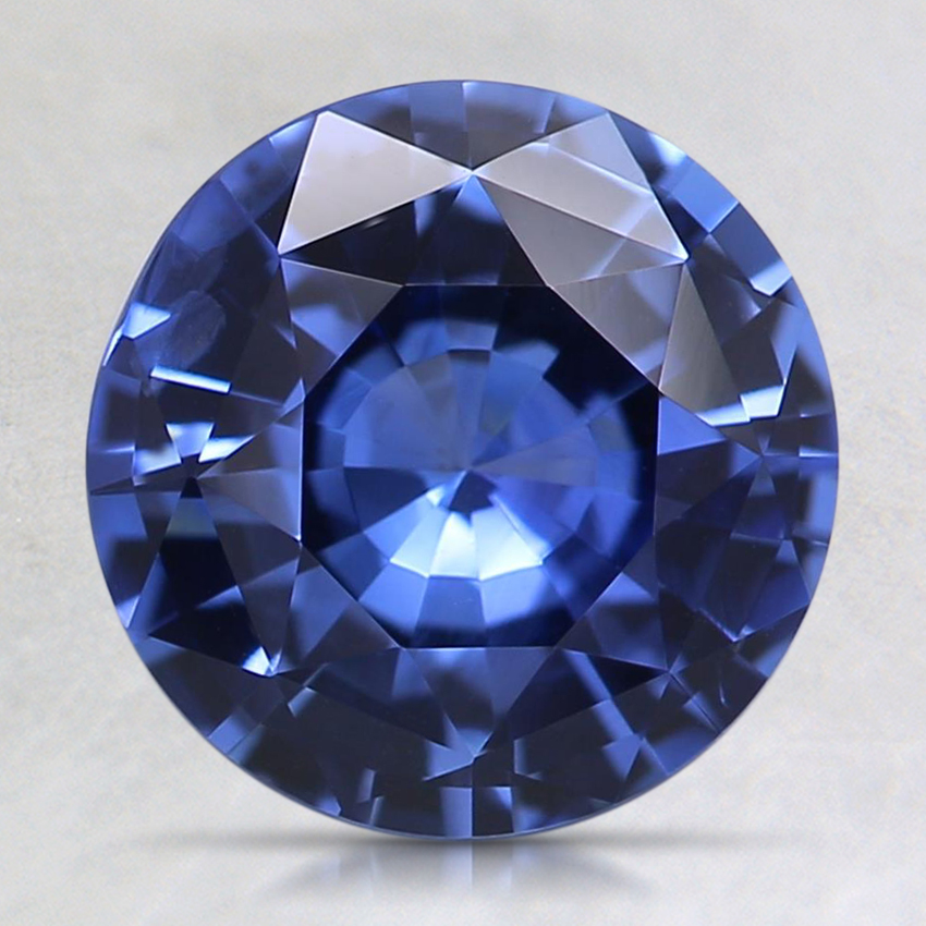 8.3mm Blue Round Sapphire