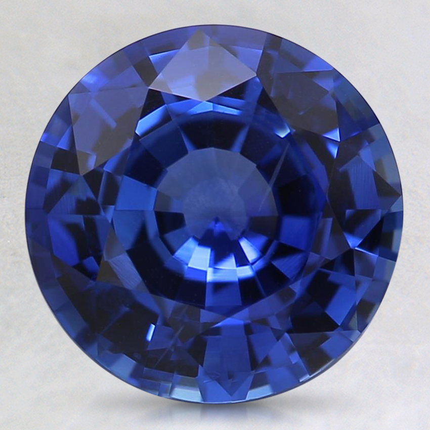9mm Blue Round Sapphire