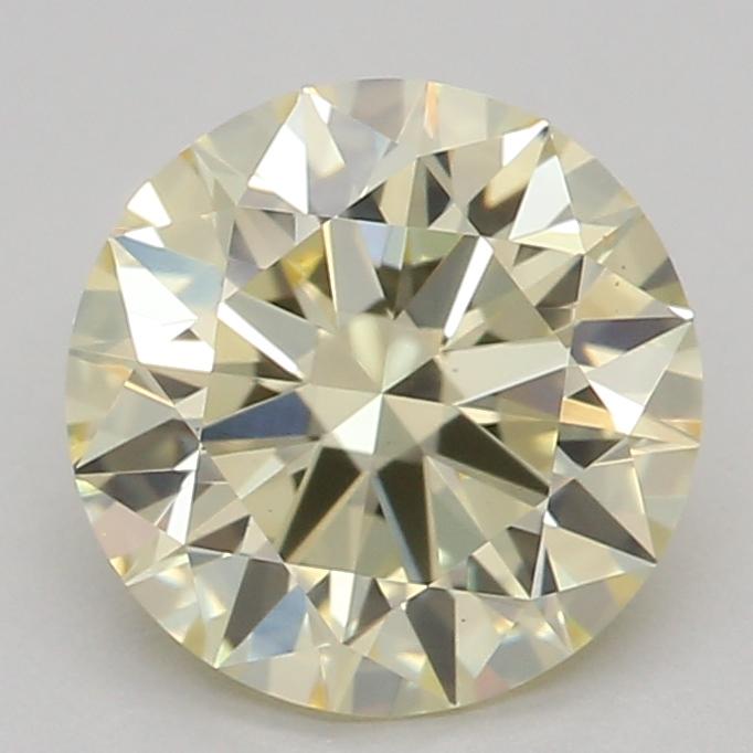 1.03 Ct. Fancy Light Yellow Round Lab Grown Diamond