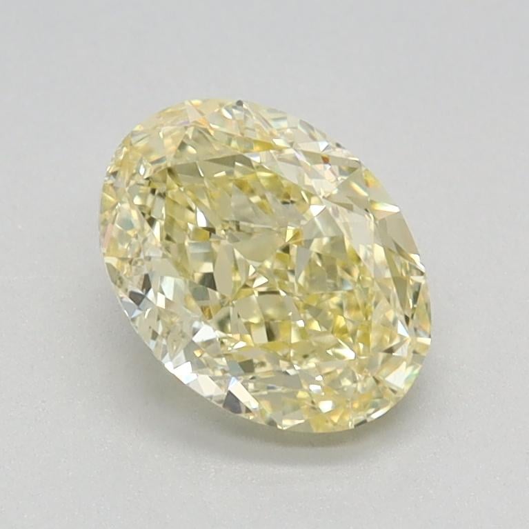 1.01 Ct. Fancy Yellow Oval Lab Grown Diamond
