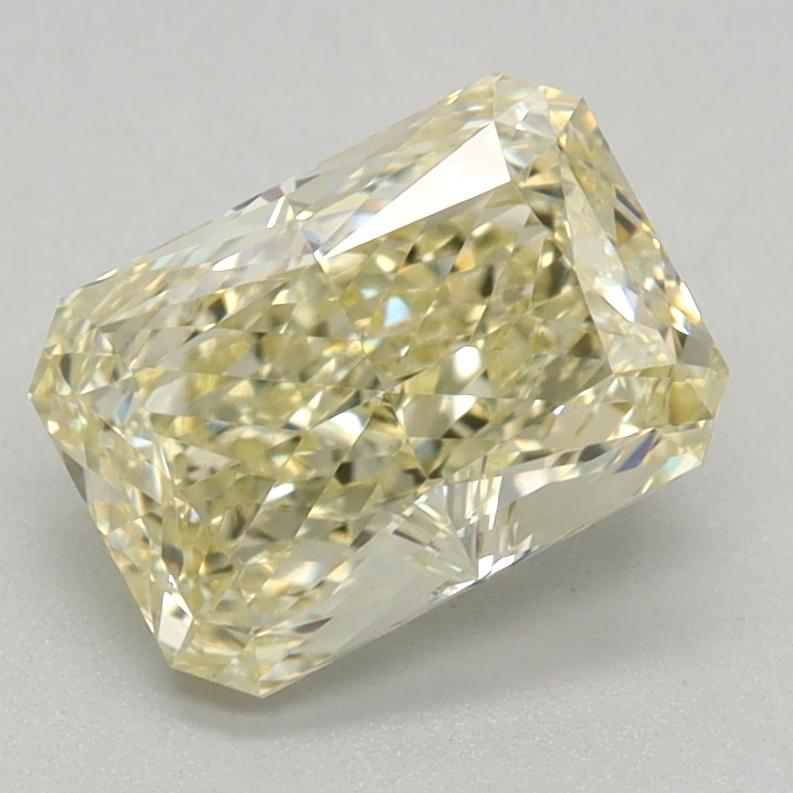 1.04 Ct. Fancy Light Yellow Radiant Lab Grown Diamond