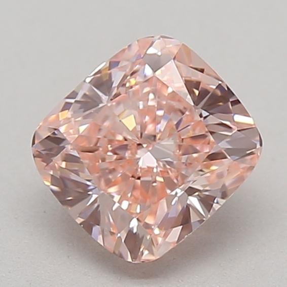 0.85 Ct. Fancy Vivid  Pink Cushion Lab Grown Diamond