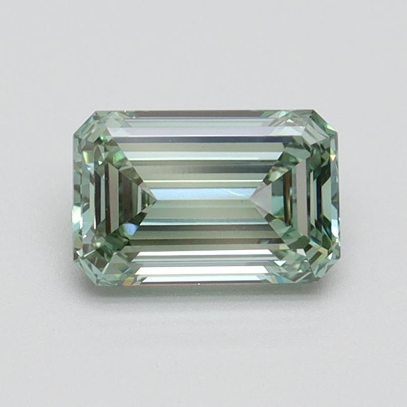 1.00 Ct. Fancy Intense Green Emerald Lab Grown Diamond