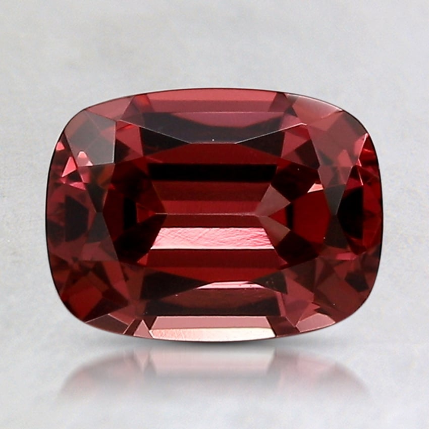 8x6mm Peach Cushion Garnet