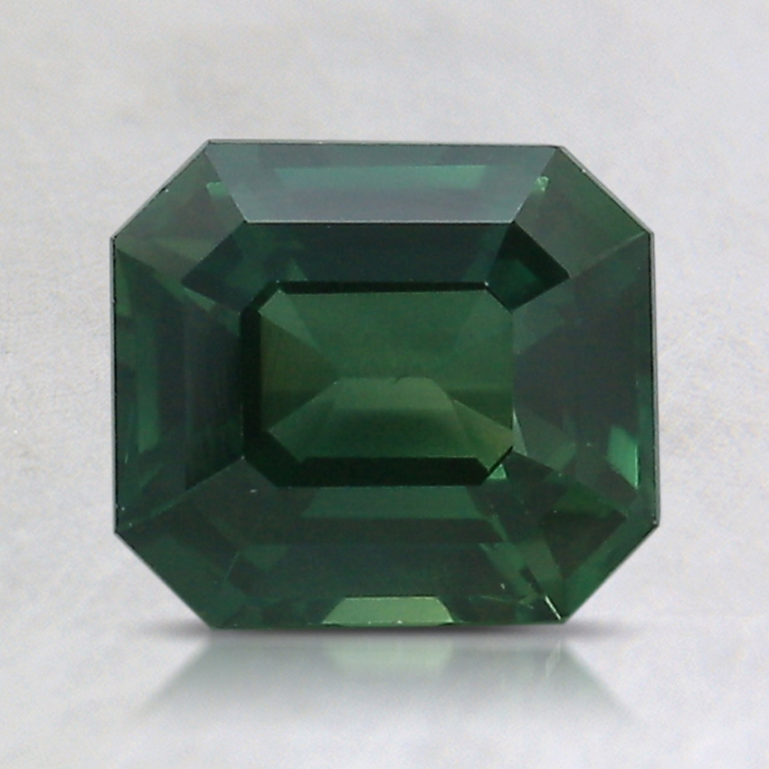 7.3x6.5mm Green Emerald Sapphire