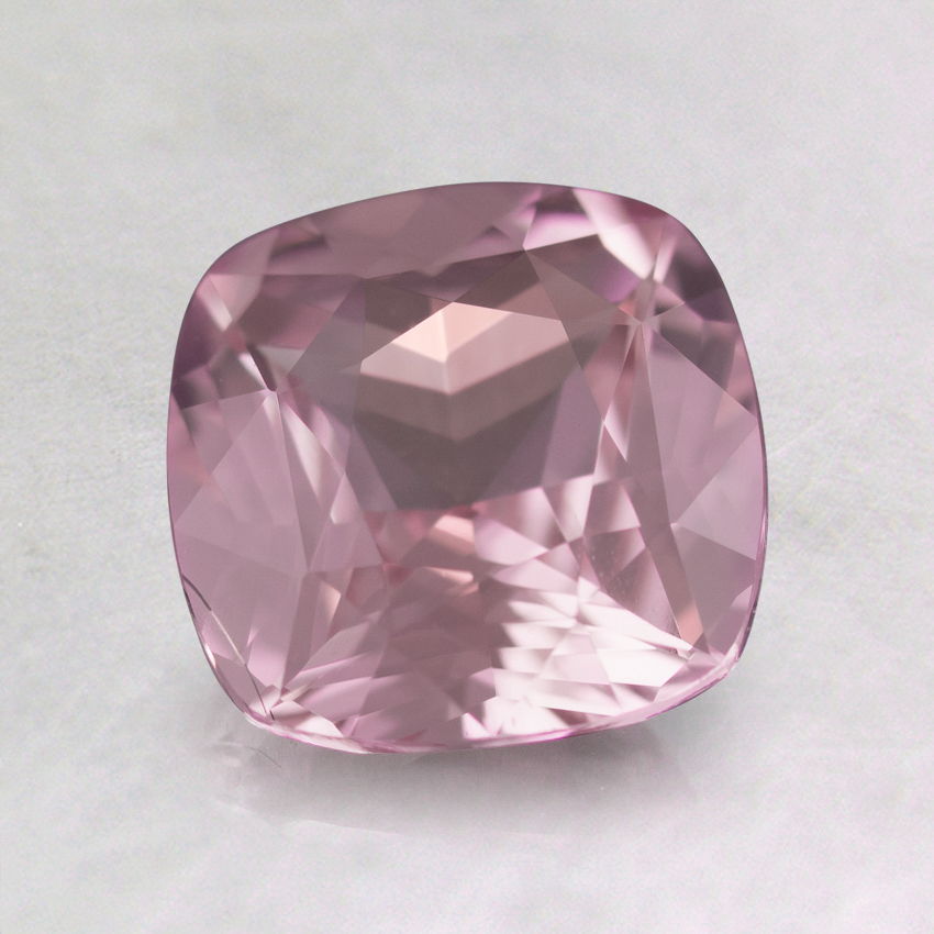 6.5mm Premium Peach Cushion Sapphire