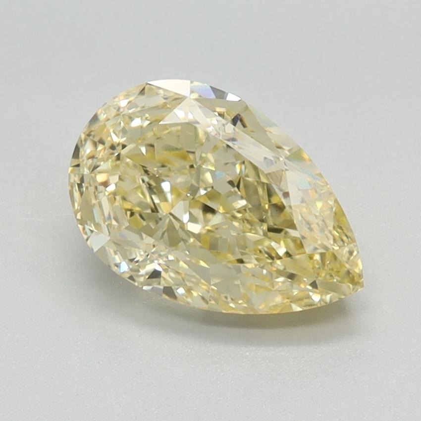 1.41 Ct. Fancy Intense Yellow Pear Lab Grown Diamond