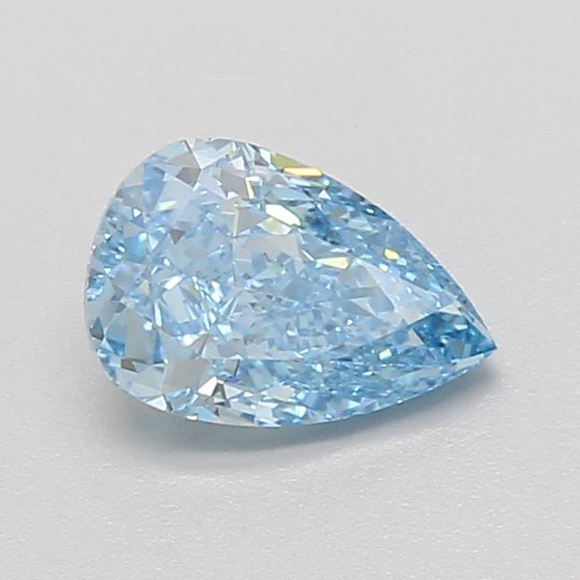 1.10 Ct. Fancy Vivid Blue Pear Lab Grown Diamond