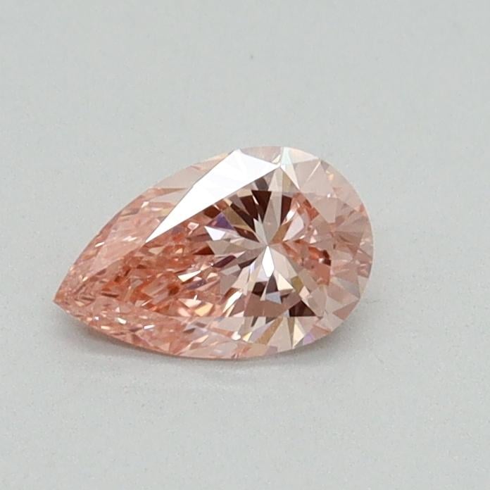 0.36 Ct. Fancy Intense Pink Pear Lab Grown Diamond