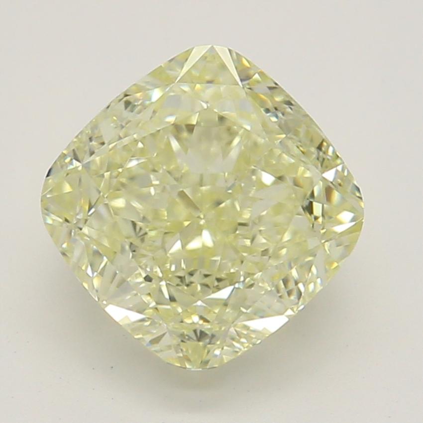 1.21 Ct. Fancy Light Yellow Cushion Diamond