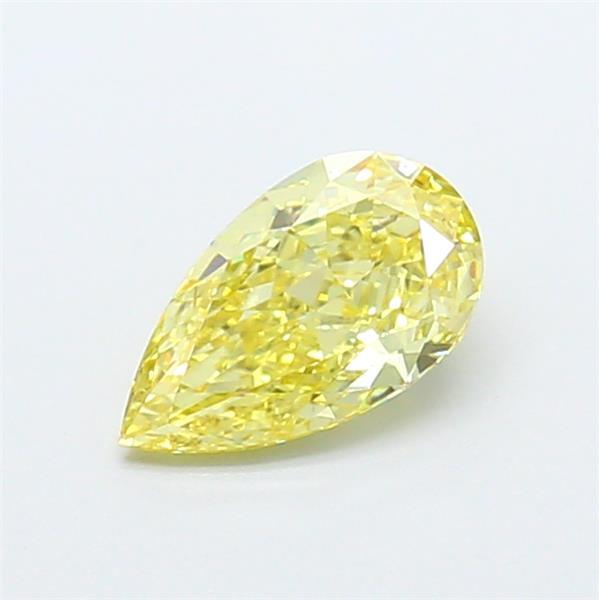 1.03 Ct. Fancy Intense Yellow Pear Lab Grown Diamond