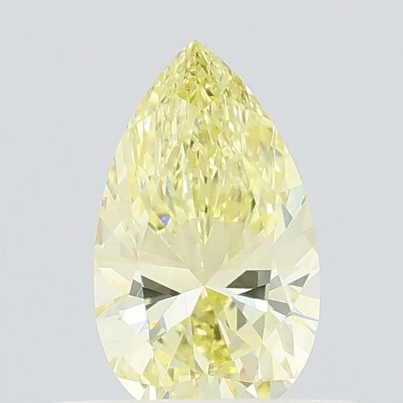 0.39 Ct. Fancy Intense Yellow Pear Lab Grown Diamond