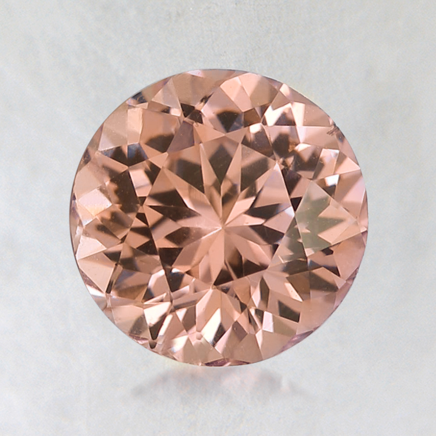 7mm Peach Round Garnet