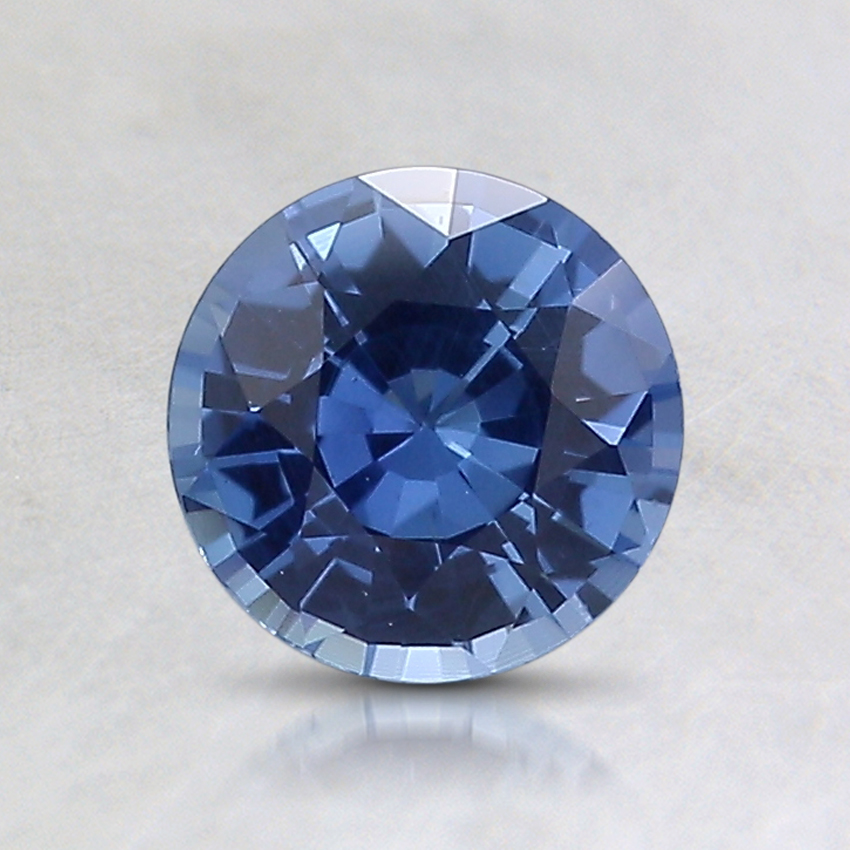 6.2mm Unheated Blue Round Sapphire