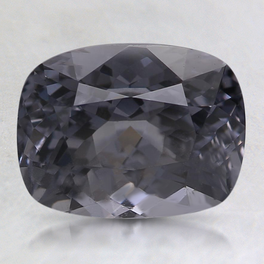 8.9x6.8mm Gray Cushion Spinel
