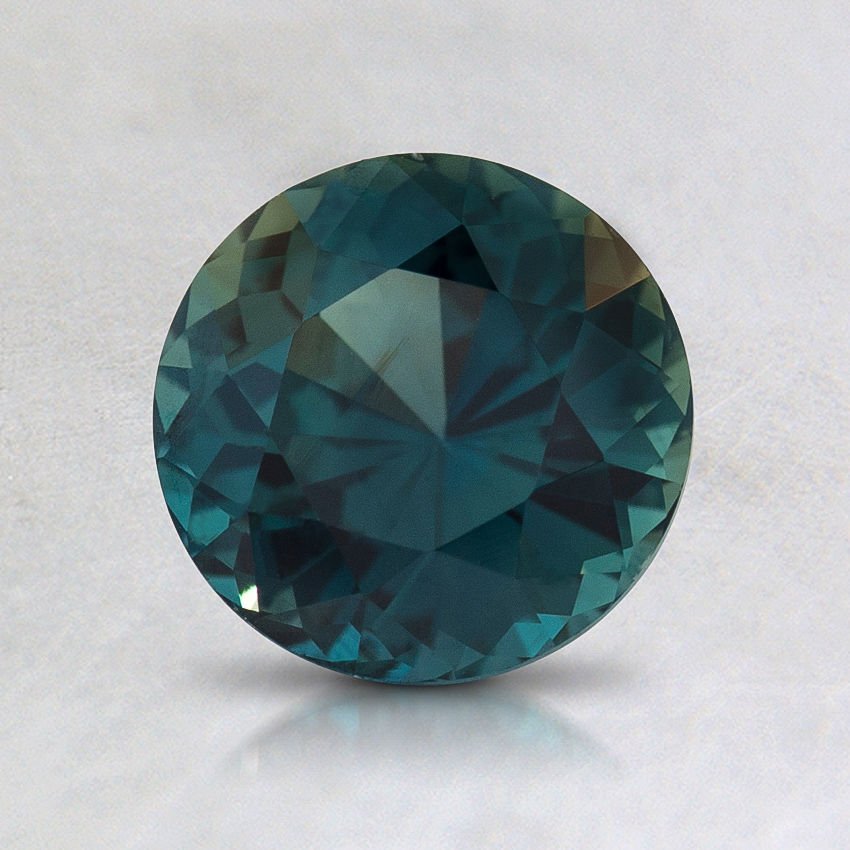 6.5mm Teal Round Sapphire
