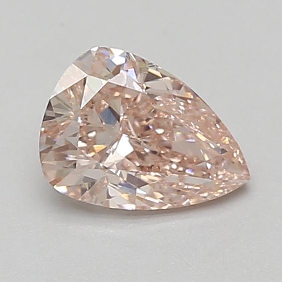 0.93 Ct. Fancy Intense Pink Pear Lab Grown Diamond