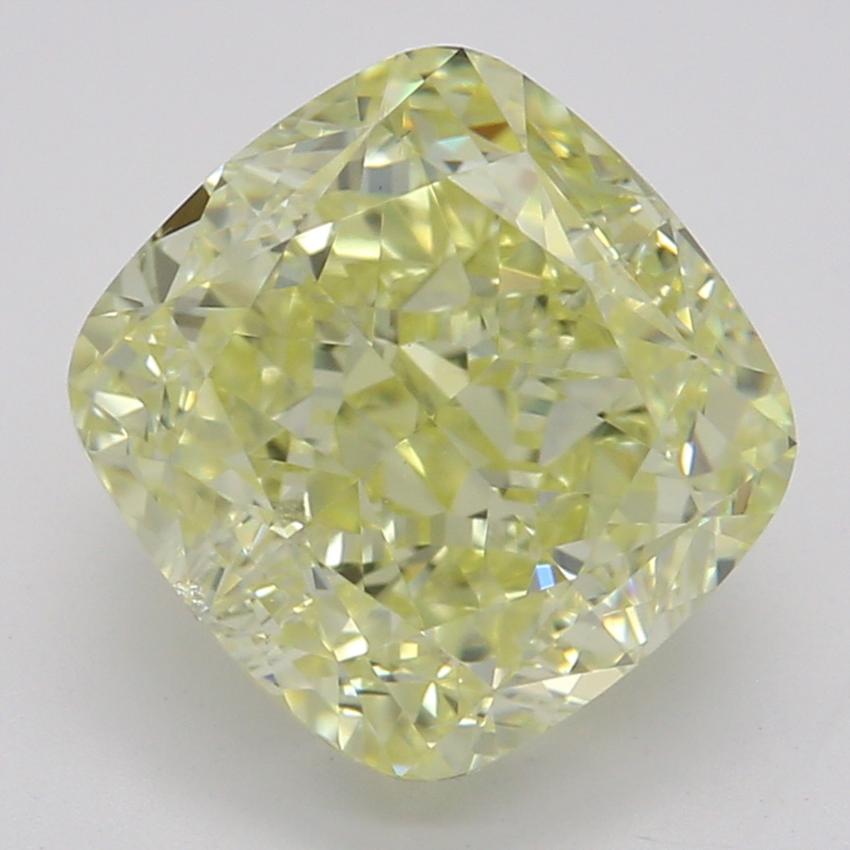 2.02 Ct. Fancy Yellow Cushion Diamond