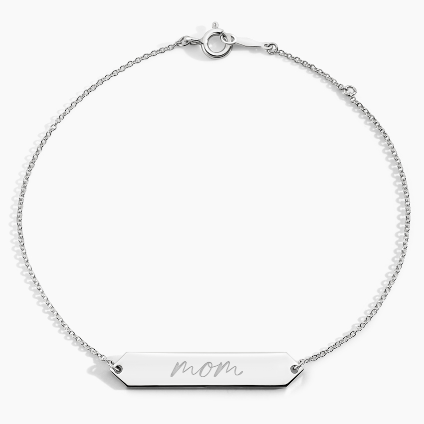 Engraved bracelet hot sale for mom